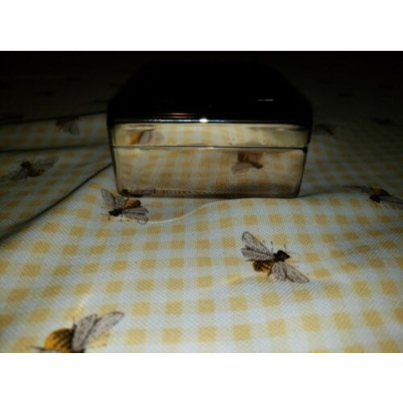 THINGS REMEMBERED BLACK VELVET LINED SILVER BOX - ENGRAVED - Picture 3 of 6